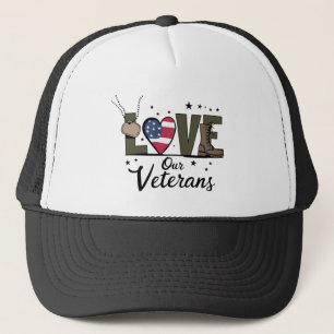Onze Veteranen Dag trots op Militair Veteranen Dag Trucker Pet