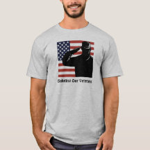 Onze veteranen eren Soldaat & Amerikaanse vlag
