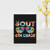 Onze vierde klas van 2023 goed  kaart (Gele Bloem)