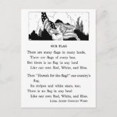 Onze vlag briefkaart (Voorkant)