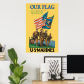 Onze vlag, het is geschiedenis en tradities, Ameri Poster (Thuiskantoor)