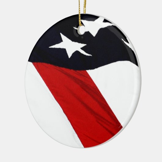 Onze vlag keramisch ornament (Links)