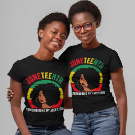 Onze voorouders herinneren t-shirt