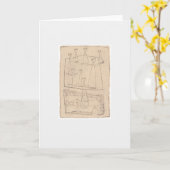 Onze voorouders leven in ons kaart (Gele Bloem)