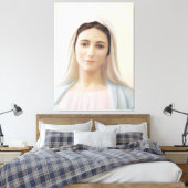 Onze vredesdame, Medjugorje, koningin van de vrede Canvas Afdruk (Insitu (Slaapkamer))