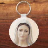 Onze vredesdame, Medjugorje, koningin van de vrede Sleutelhanger (Voorkant)