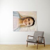 Onze vredesdame, moeder van de vrede, koningin van wandkleed (In Situ (horizontaal))