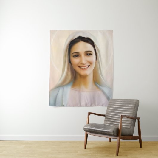 Onze vredesdame, moeder van de vrede, koningin van wandkleed (In situ)