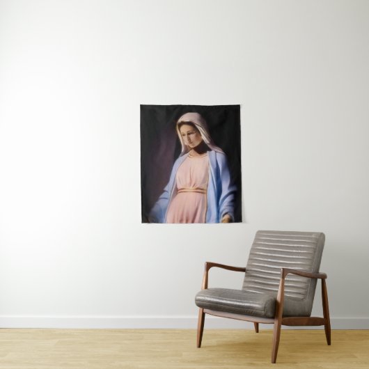 Onze vredesdame, moeder van de vrede, koningin van wandkleed (In situ)