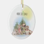 Onze vrienden keramisch ornament (Rechts)