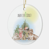 Onze vrienden keramisch ornament (Links)