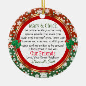 Onze vrienden van de grote groep keramisch ornament (Voorkant)