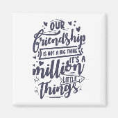 Onze vriendschap is geen groot iets magneet (Voorkant)