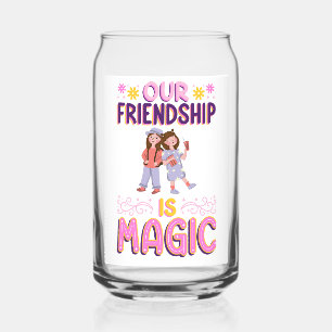 ONZE VRIENDSCHAP IS MAGISCH . VRIENDEN . BBF BLIKVORM GLAS