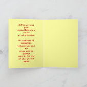 "Onze vriendschap!" Kaart (Binnen)