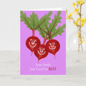 Onze vriendschap kan geen beste, Schattigee lachen Kaart (Gele Bloem)