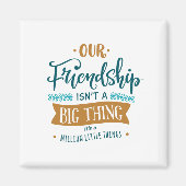 Onze vriendschap magneet (Voorkant)