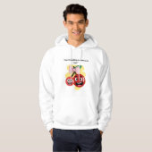 ONZE VRIENDSCHAP QUOTE HOODIE (Voorkant volledig)