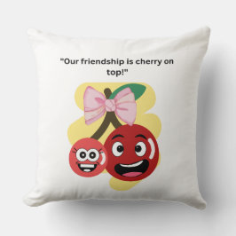 ONZE VRIENDSCHAP QUOTE KUSSEN