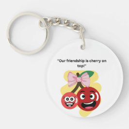 ONZE VRIENDSCHAP QUOTE SLEUTELHANGER
