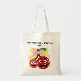 ONZE VRIENDSCHAP QUOTE TOTE BAG