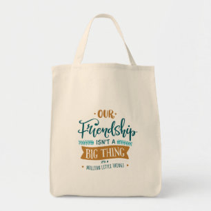 Onze vriendschap tote bag