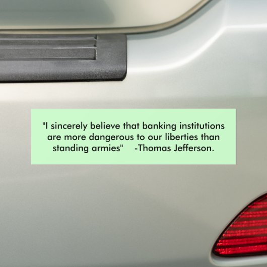 Onze vrijheden op het spel bumpersticker (Op auto)