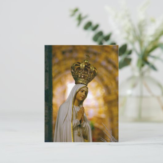 Onze Vrouwe Fatima Briefkaart (Staand voorkant)