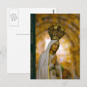 Onze Vrouwe Fatima Briefkaart (Voorkant / Achterkant)