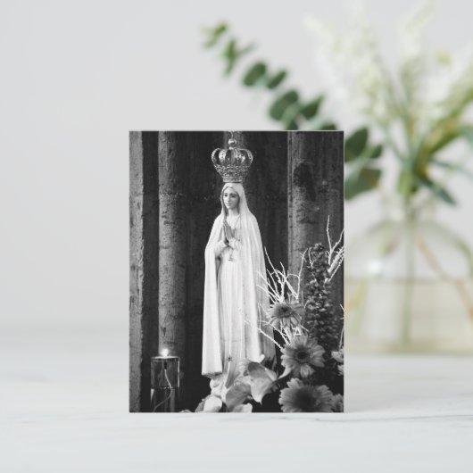 Onze Vrouwe Fatima Briefkaart (Staand voorkant)