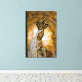 Onze Vrouwe Fatima Canvas Afdruk (Insitu (Houten vloer))