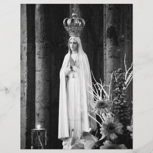 Onze Vrouwe Fatima Flyer (Voorkant)