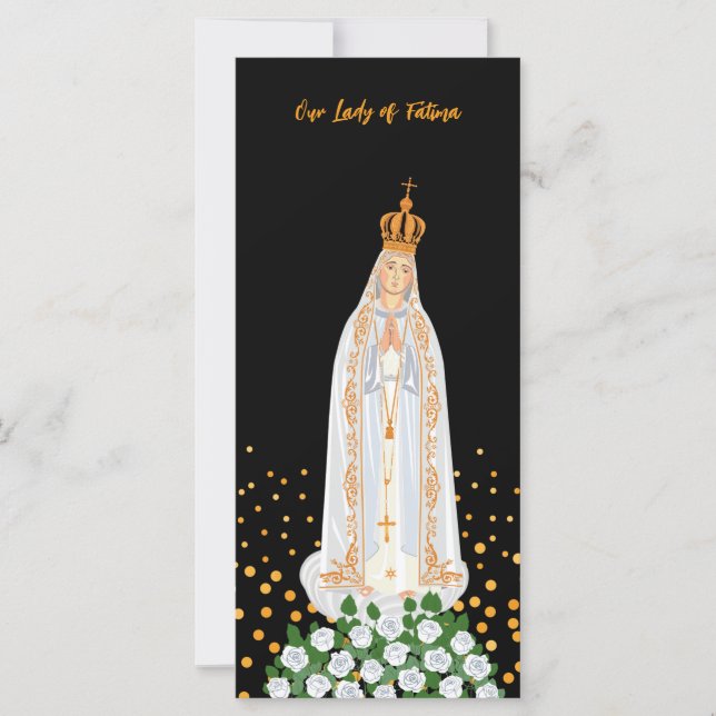 Onze Vrouwe Fatima-kaarsen voor de Processie Praye (Voorkant)
