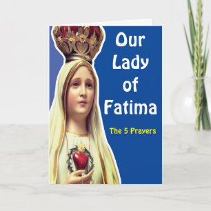 Onze Vrouwe Fatima Kaart