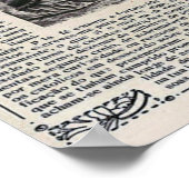 Onze Vrouwe Fatima Mirakel Portugese krant Poster (Hoek)