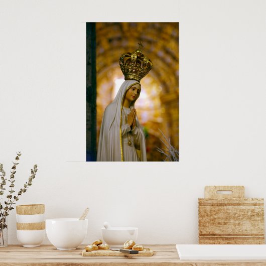 Onze Vrouwe Fatima Poster (Keuken)