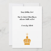 Onze Vrouwe Fatima Procession de Candles (Achterkant)