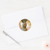 Onze Vrouwe Fatima Ronde Sticker (Envelop)