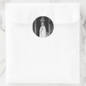Onze Vrouwe Fatima Ronde Sticker (Tas)