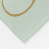 Onze Vrouwe Fatima Roos Floral Wreatname Name Fleece Deken (Hoek)