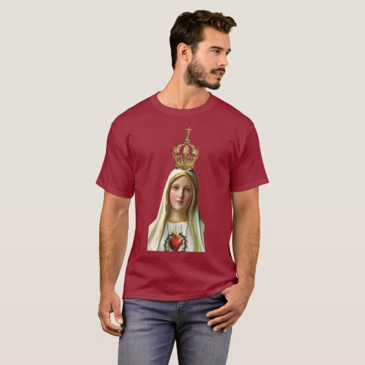 Onze Vrouwe Fatima T-shirt (Voorkant volledig)