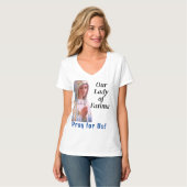 Onze Vrouwe Fatima T-shirt (Voorkant volledig)