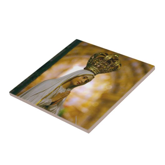 Onze Vrouwe Fatima Tegeltje (Zijkant)