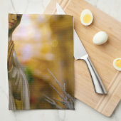 Onze Vrouwe Fatima Theedoek (Quarter Fold)