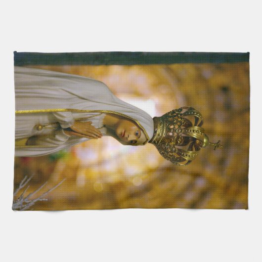 Onze Vrouwe Fatima Theedoek (Horizontaal)