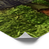 Onze Vrouwe Fatima Virgin Lucia Jacinta Francisco Poster (Hoek)