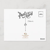 Onze Vrouwe Hulp van Christenen met Baby Jesus Briefkaart (Achterkant)