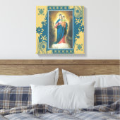 Onze Vrouwe Hulp van Christenen met Baby Jesus Canvas Afdruk (Insitu (Slaapkamer))