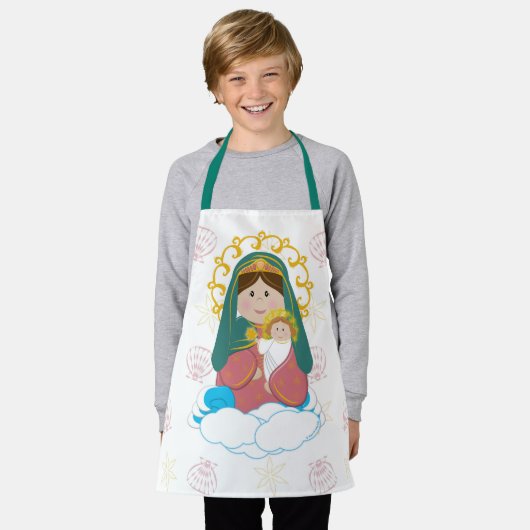 Onze Vrouwe Ster van het Zee Schort (Gedragen)