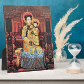 Onze Vrouwe van China (中) 母, 中 華 Chinese Maagd Mar Fotoplaat (Zijkant)